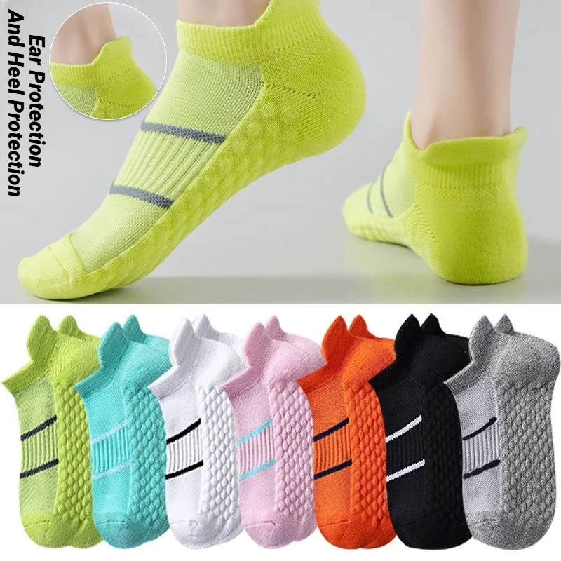 7 Pairs Stripe Pattern Textured Socks Comfy & Sporty Socks Women'S Stockings Hosiery Women Striped Sports Ankle Sweat