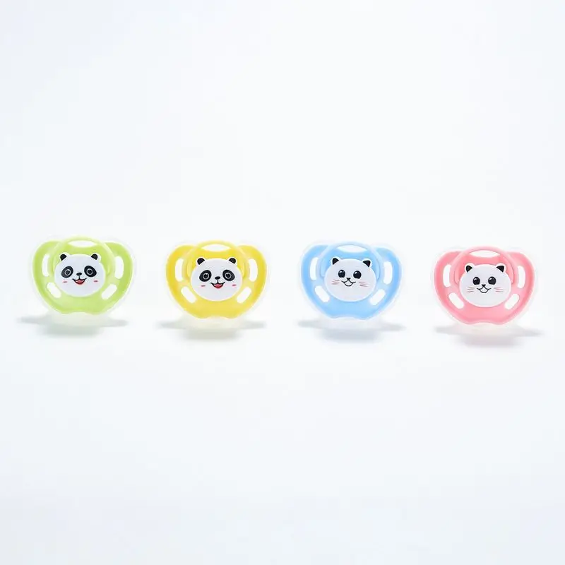 Baby Silicone Soother Pacifier Bpa Soft Infants Teething Chewing Pacifiers Teether Nursing Accessories