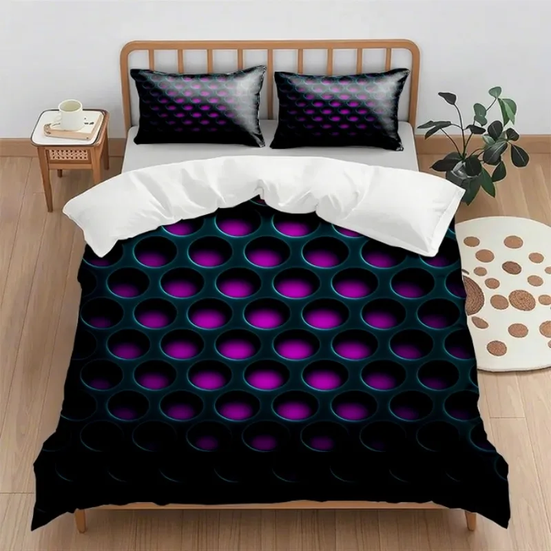 2025 digital printing quilt cover set 2pcs/3pcs holiday gift household quilt cover without sheet (quilt cover + pillowcase)