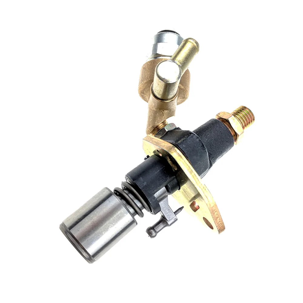 Bomba de inyector de inyección de combustible para motor diésel Yanmar L100 186FA equipada con solenoide 406CC 714970 -51101 Campeón del rey rural