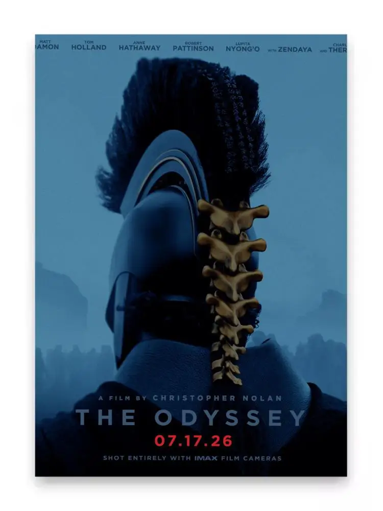 Film-T-The-Odyssey-Poster, PP-Wanddekoration, Poster, Promi-Film-Kunstdrucke, Schlafzimmer, Büro, Geschenk