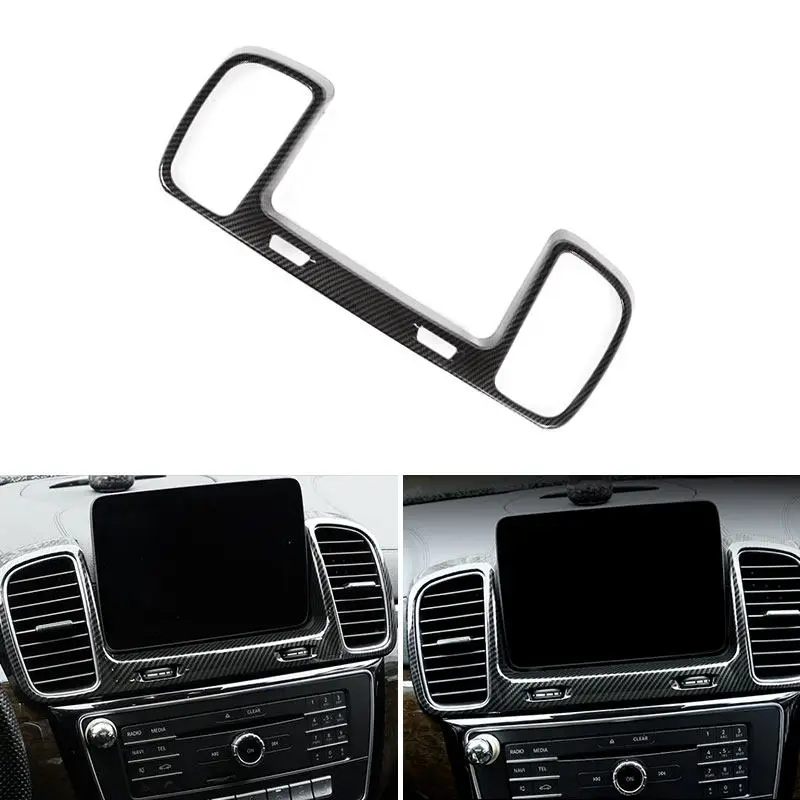 

Car-styling Center Control Air Condition Outlet Frame Cover Trim For Mercedes Benz GLE GLS Class W166 X166 2016 2017 2018 2019