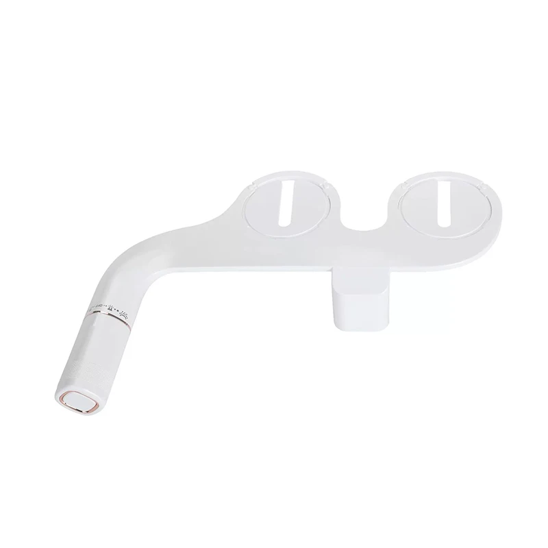 

Toilet Bidet Ultra-Slim Bidet Toilet Seat Attachment With Inlet Adjustable Water Pressure Bathroom Hygienic Shower