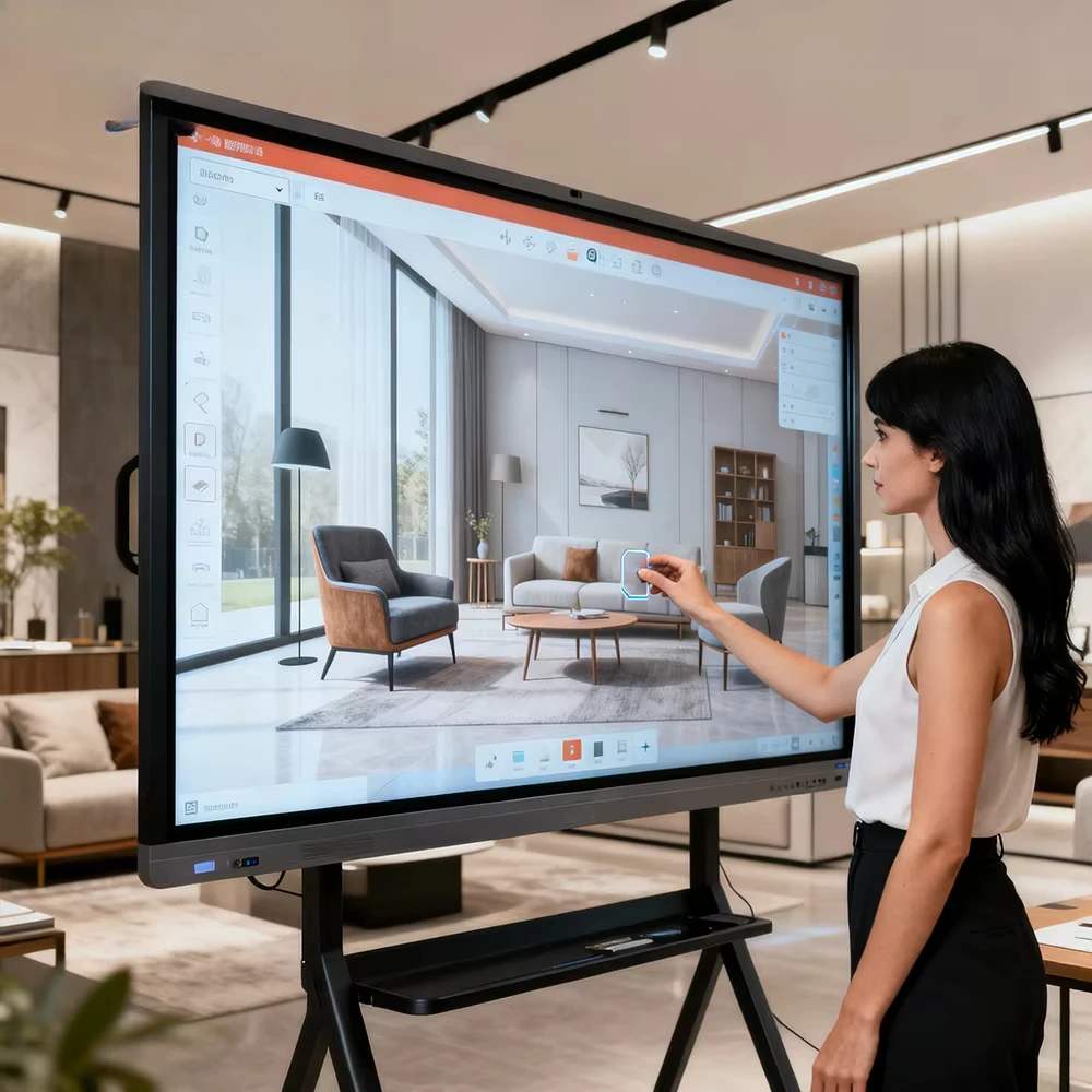 

55 65-дюймовый интерактивный плоский ЖК-дисплей для школы и конференций | Цена цифровой доски 75 85 86 98 100 110 дюймов