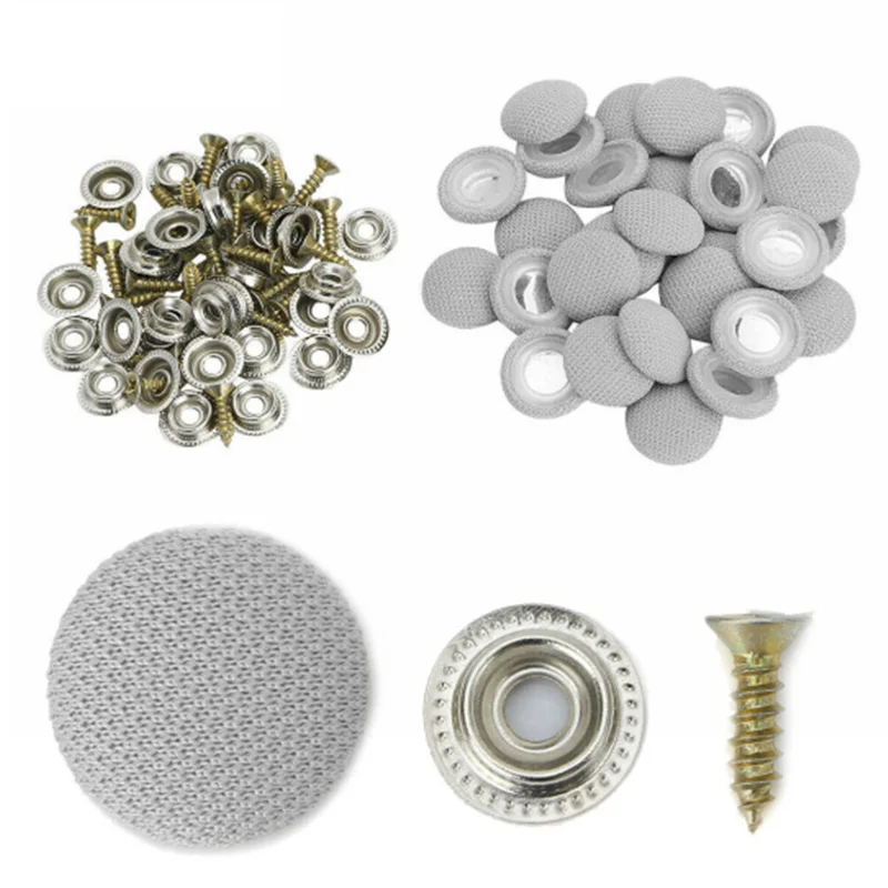 

10pcs Car Interior Ceiling Cloth Fixing Screw Cap For Dodge Caliber Challenger Charger Durango