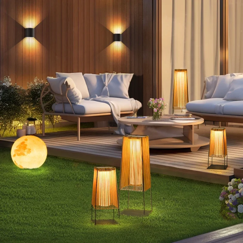 

Glass sun room special lamp, solar night light,