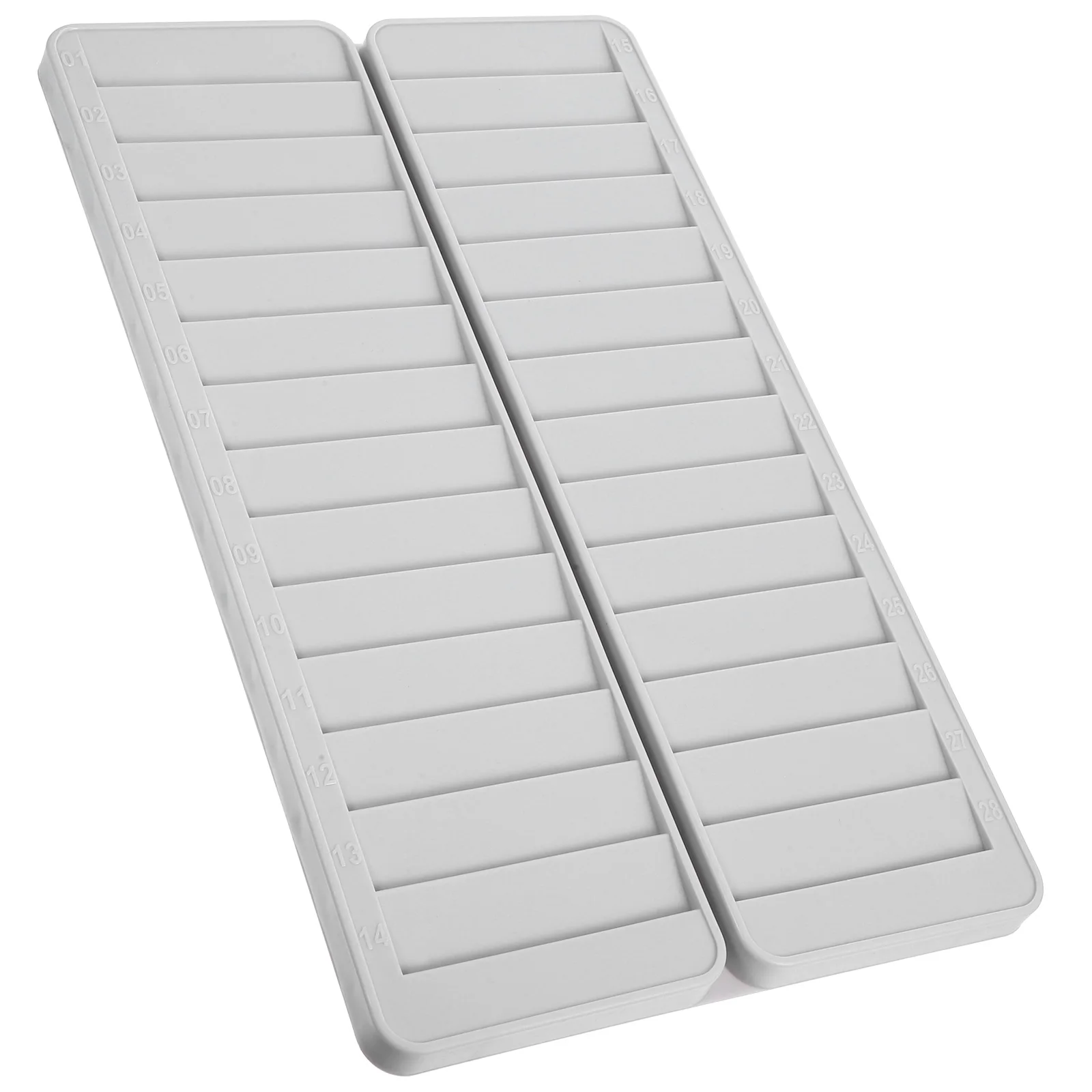 

Plastic Multi-slots Cards Organizer Pocket Card Holder Office Business Storage Material Card Rack Holder