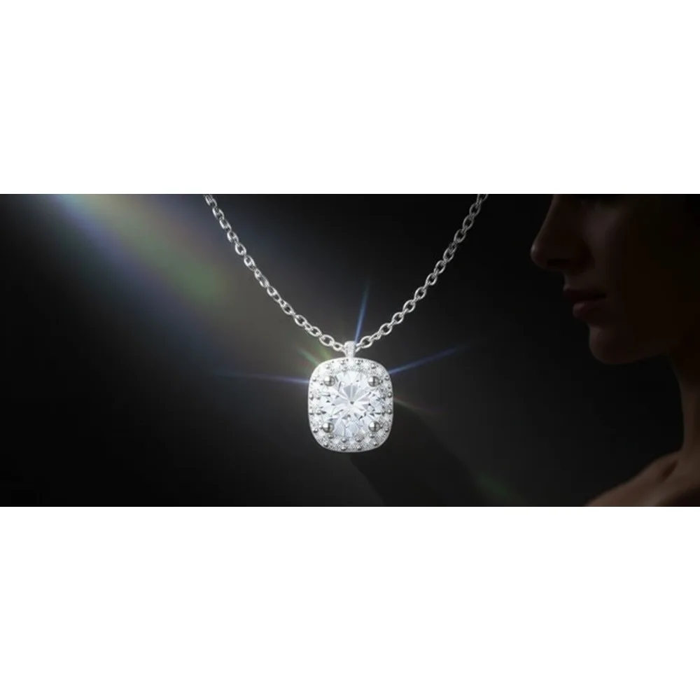 

Серьги-гвоздики с муассанитом и огранкой «Хало», имитация бриллианта, покрытие из белого золота 18 карат, серебро 925 пробы, для мужчин и женщин, подарок