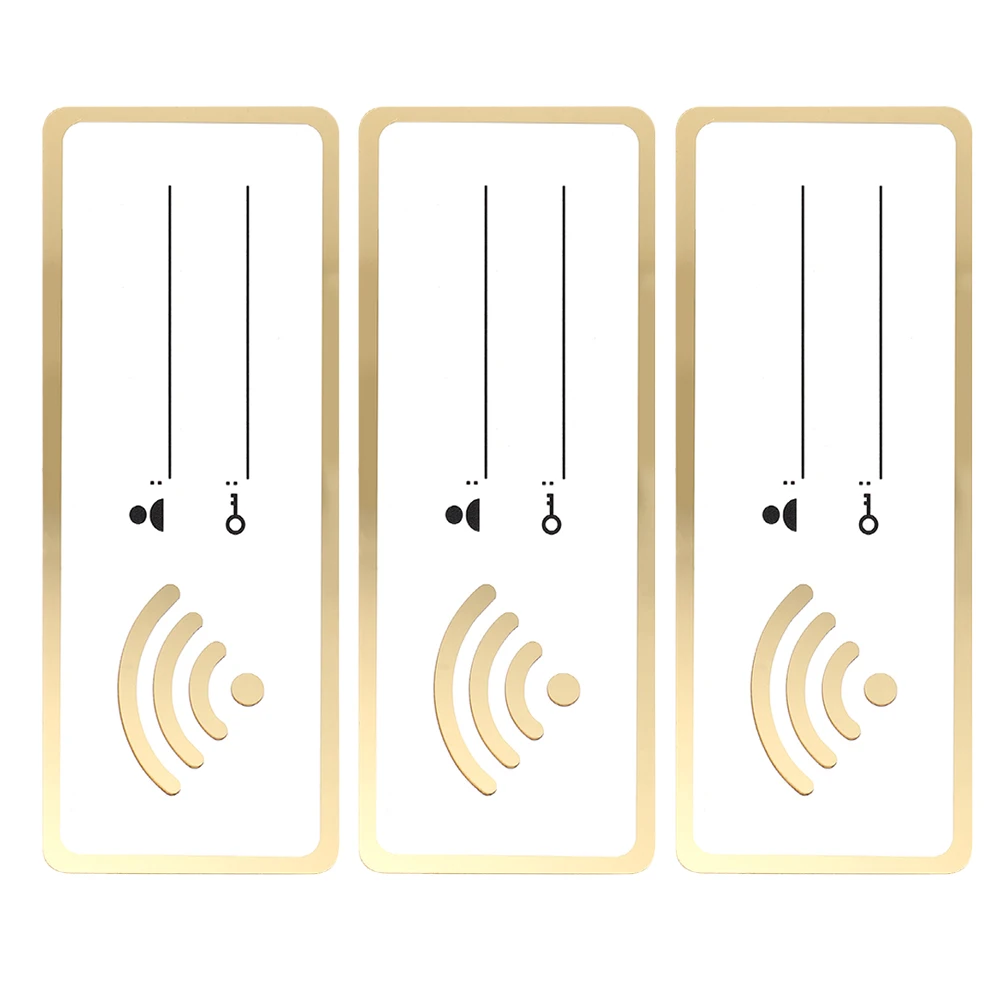 

Wifi Password Prompt Board Hotel Sign Acryic Code Wireless Network for House Account and Business Table Desk