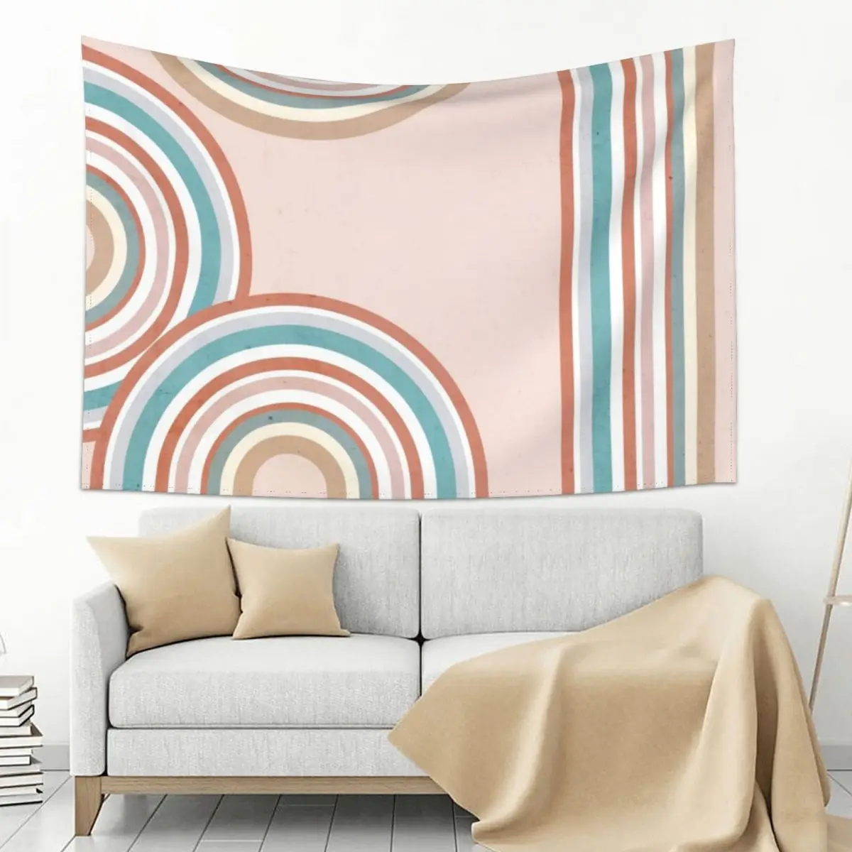 

Vintage Rainbows Tapestry Art Mural Home Decorations Home Decorations Aesthetic Room Decor Korean Style Tapestry