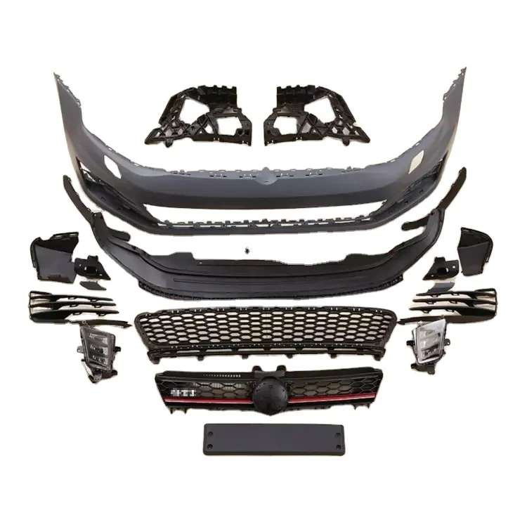 

Wholesale New Modle Bumpers Auto Parts 5G0 853 651B Body Kit Front Bumper Set for VW Golf7 VII MK7 GTI 2019