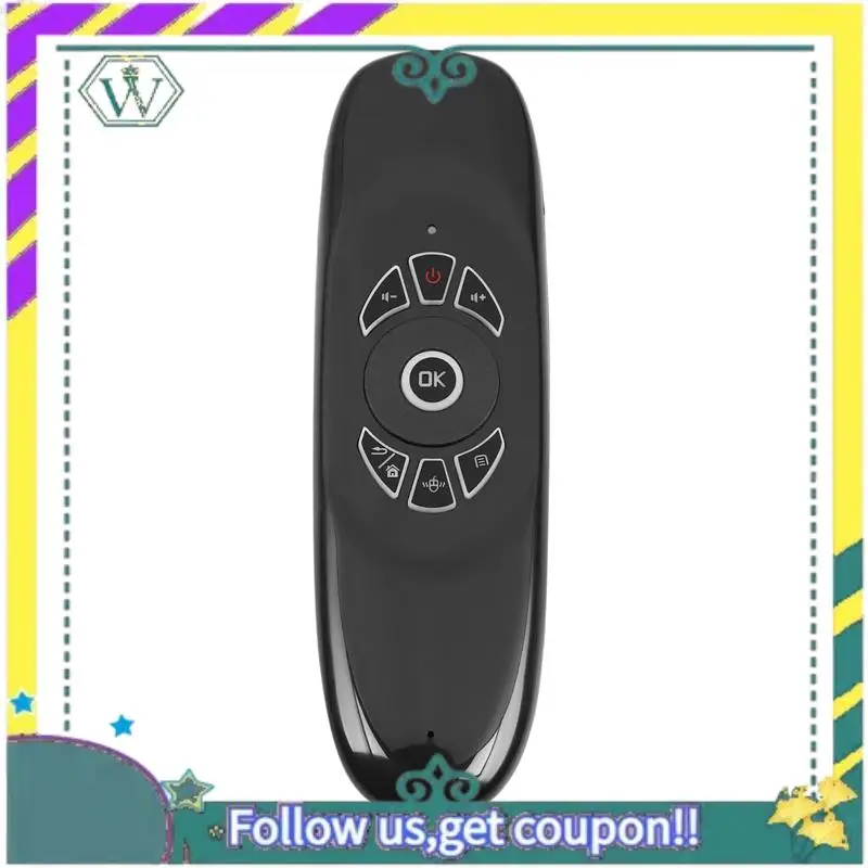 

NEW 2.4G RF Remote Control Air Mouse Wireless Keyboard Voice Backlight C120 For Android Smart TV Box