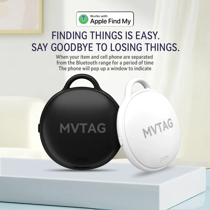 Waterproof iTag GPS Tracker Global Positioning Anti-loss Finder Device For Children,Elderly And Pets Work With Apple Find My APP