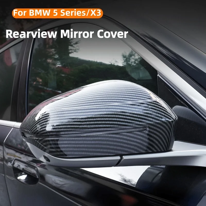 For BMW 5 Series G60 G68 X3 G01 7 Series i7G70 2025-2026 Rearview Mirror Anti Collision Scratch Strips Protect Cover Accessories