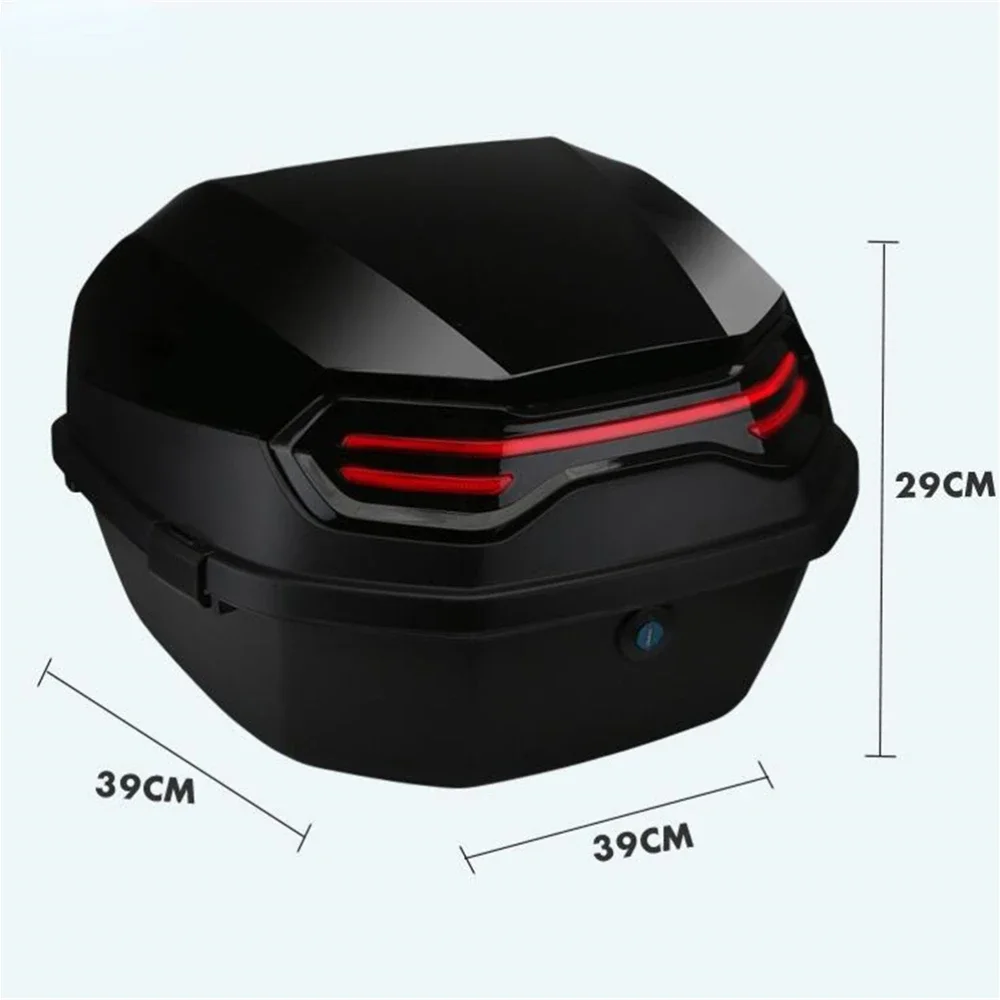 

Personality Design Top Case for Motorcycle Large Capacity Sea Turtles Scooter Trunk Electric Bike Motor Case Tail Box for Helmet