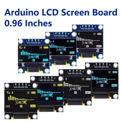 Carte d'écran LCD pour Ardu37, technologie d'affichage OLED blanche série, certification ROHS, OLED IIC, 0.96 pouces, X64 I2C SSD1306, 12864