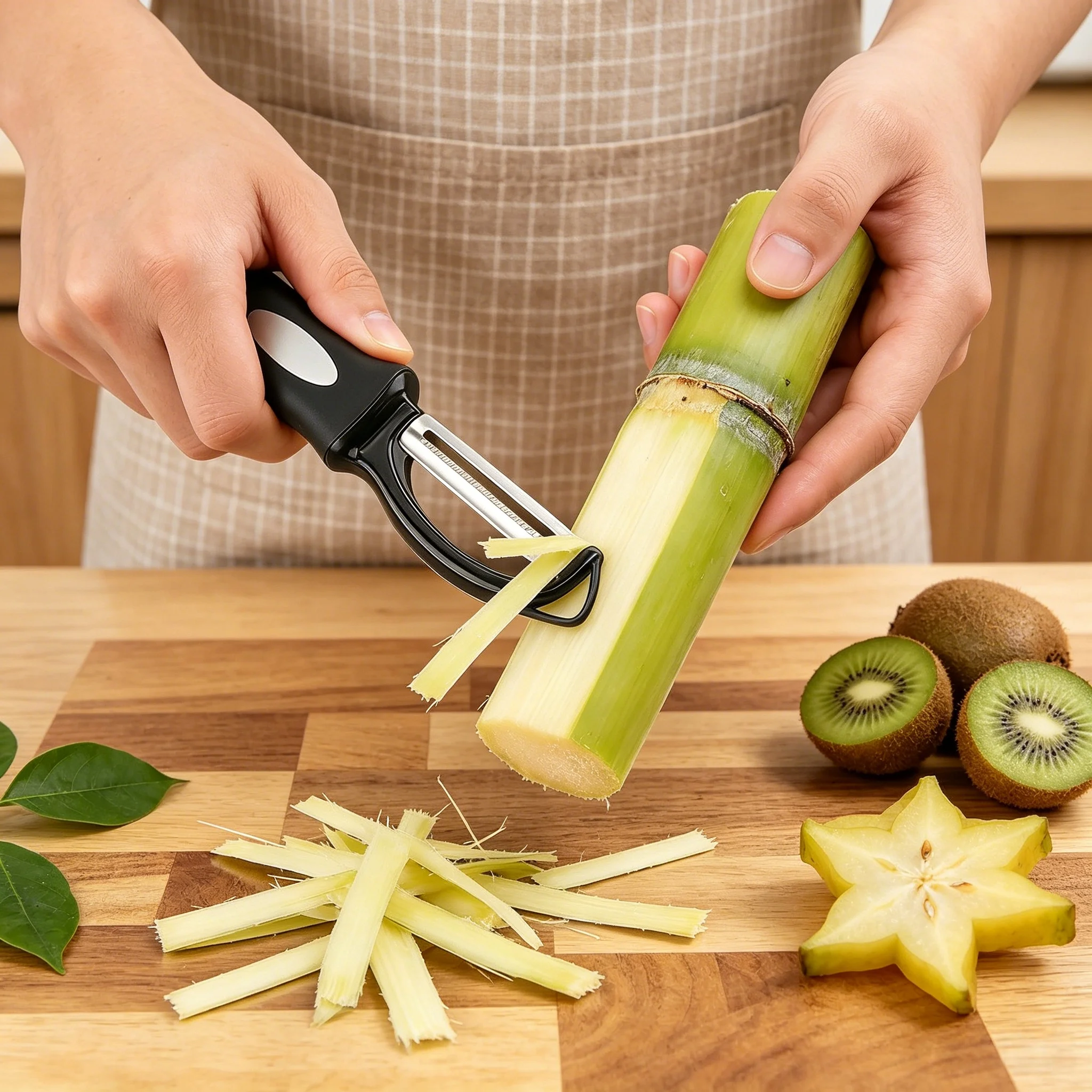 New Peeling Knife Vegetable Fruit Peeler With Ultra Sharp Blade Hard Skin Scraper Ergonomic Non-Slip Handle Kitchen Cooking Tool view 6