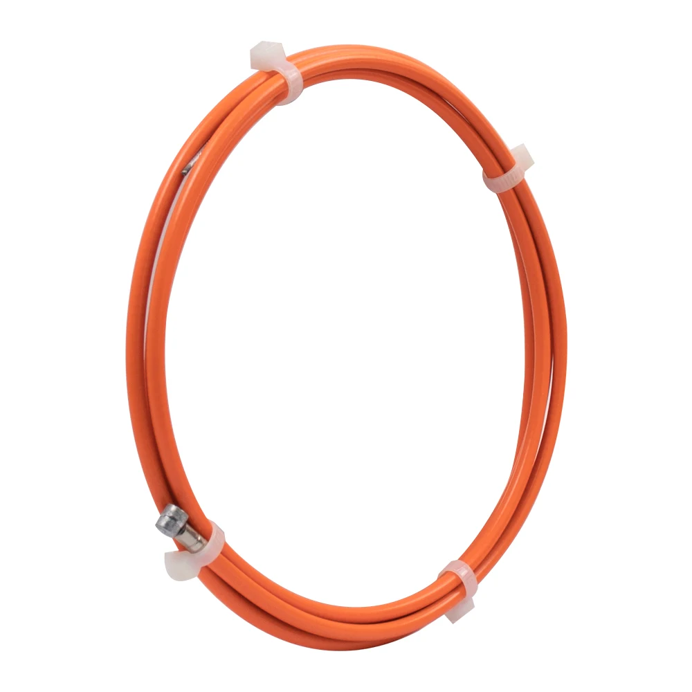 140mm Brake Disc Caliper For Ninebot F40 F30 F20 F25 Electric Scooter Brake Line Wire Cable Orange Color Accessories