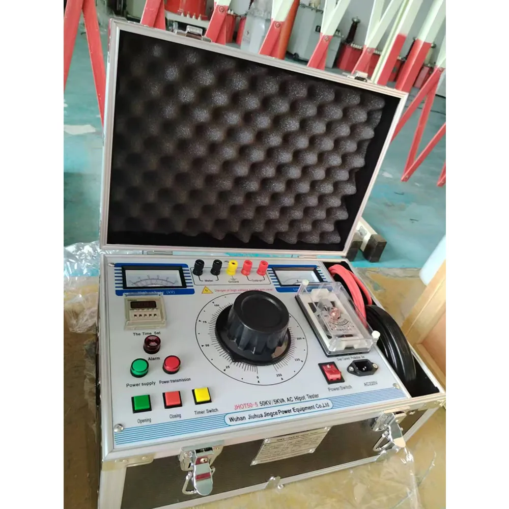 High Voltage 50kV/5kVA AC Test Equipment AC Hipot Tester Withstand Voltage Hipot Tester Oil Type Transformer HV Test Machine