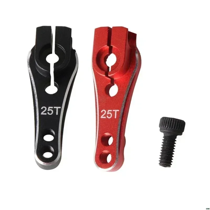1 pièce, bras de servo de direction en métal 33 mm, 25 dents, pour crawler RC 1/10, pièces de voiture RC TRXS TRX4