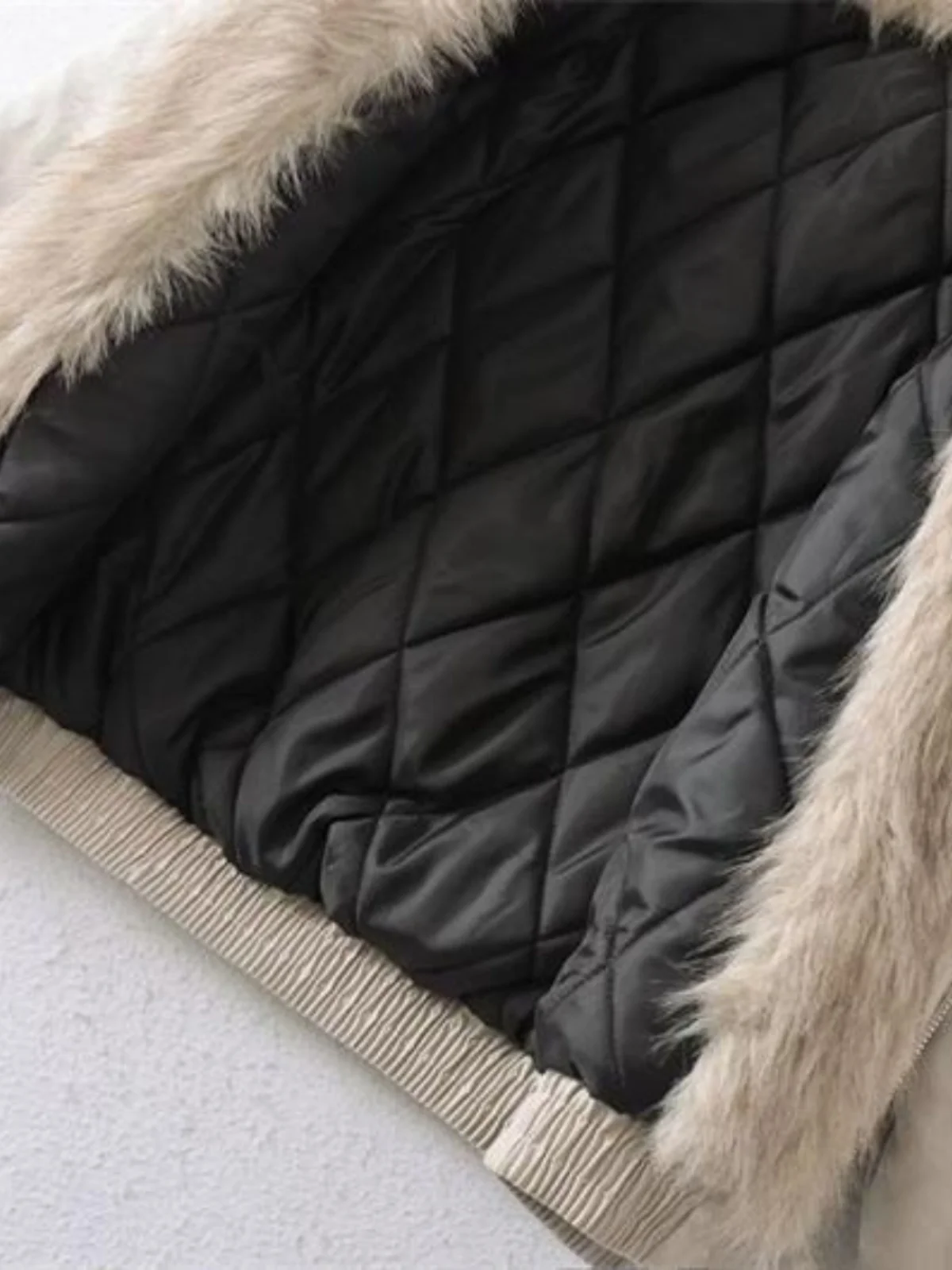 Thiened Parka Jaet 여성용 겨울 따뜻한 코트 퍼 칼라 아메리칸 스타일 면직물 스트레이트 레그 롱 코트 지퍼