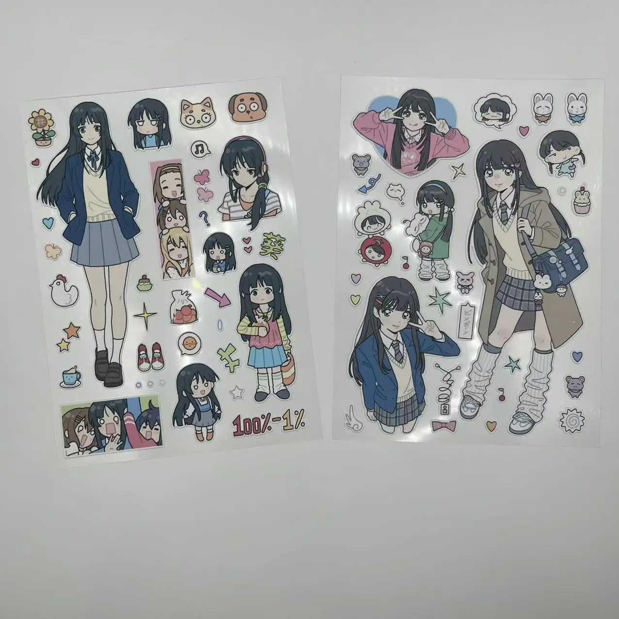 

2 шт. наклейки с персонажами мультфильмов для повседневной жизни, наклейки-карточки с героями, материалы для творчества и декора блокнотов