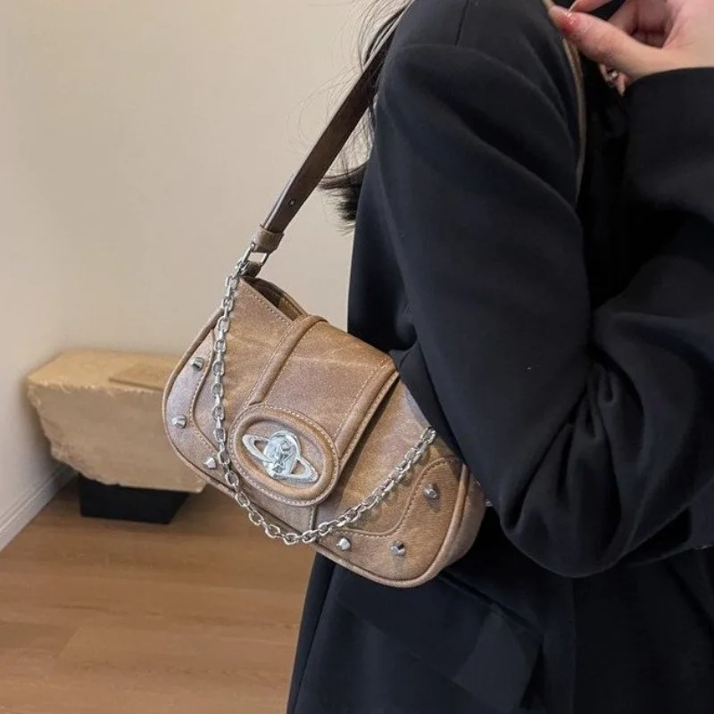 

French High-End Crossbody - Niche New Style Trendy Exquisite European American Sweet Retro Casual Women's Bag