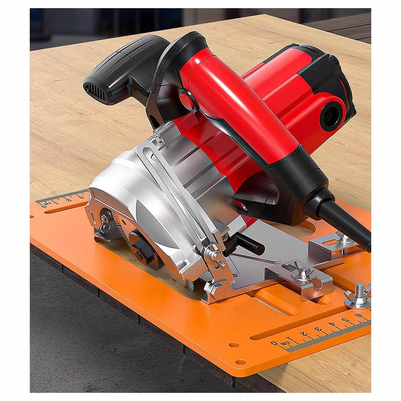 

Base Plate for Cutter Multifunctional 28cmx21cm Woodworking Circular Saw Base Plate