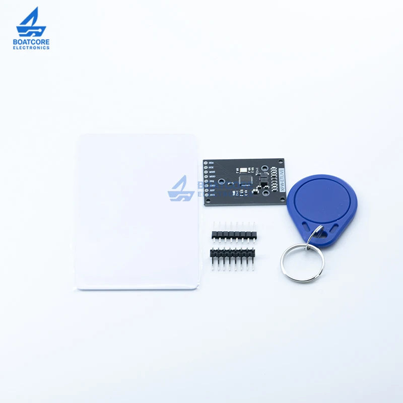 1PCS RFID RC522 Module 13.56MHz S50 Mini Kit SPI Read Write with Card Tags for Arduino UNO Mega 2560