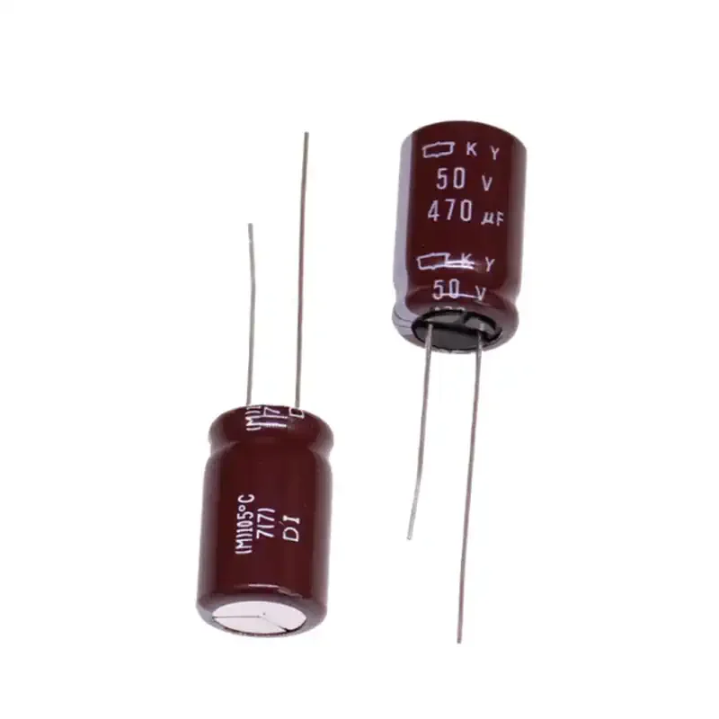 

10 шт./50 шт. NIPPON CHEMI-CON KY Series 50V470uF 12,5X20 мм высокочастотные алюминиевые электролитические конденсаторы с длительным сроком службы