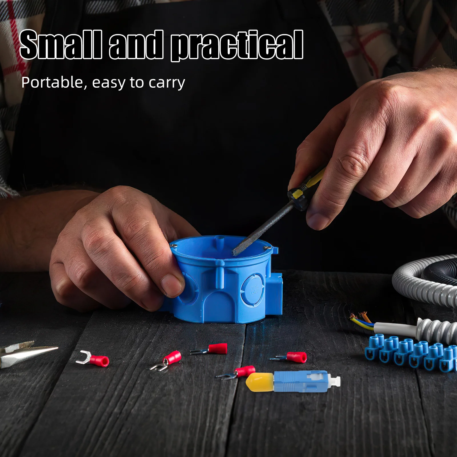 

Single Mode Male to St Female Flange Adapter Optical Fiber Connector for Network Test Power Meter Use Optical Equipment Tool