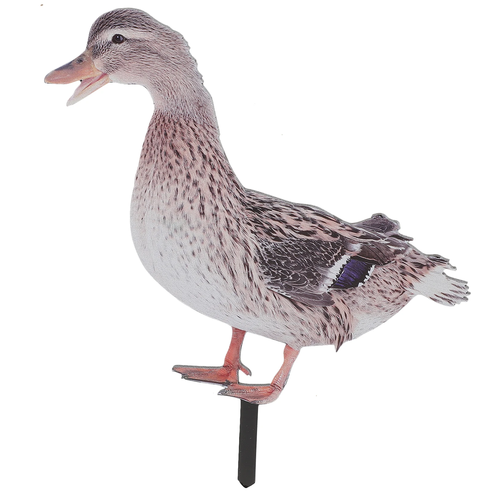 

Duck Acrylic Stakes Three Dimensional Yard Sign Garden Decor Outdoor Courtyard Decoration Mirror Finish Durable