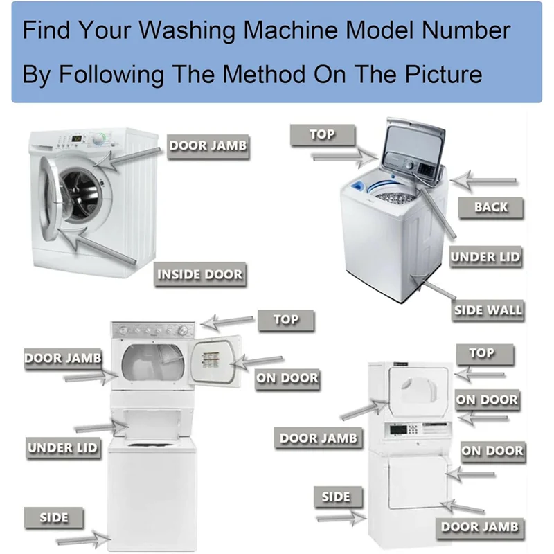 

ABBK-WH01X27954 Washer Parts Compatible With For GE Washer Lid Lock Switch Replace WH01X24114, WH01X26114, WH08X31577
