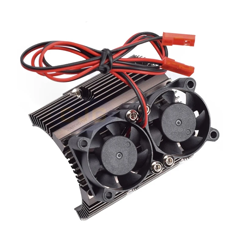 1:10 Traxxas SUMMIT E-REVO Dual Fan Motor Kühler 41-43MM Motor Kühlkörper Verbesserte Teile