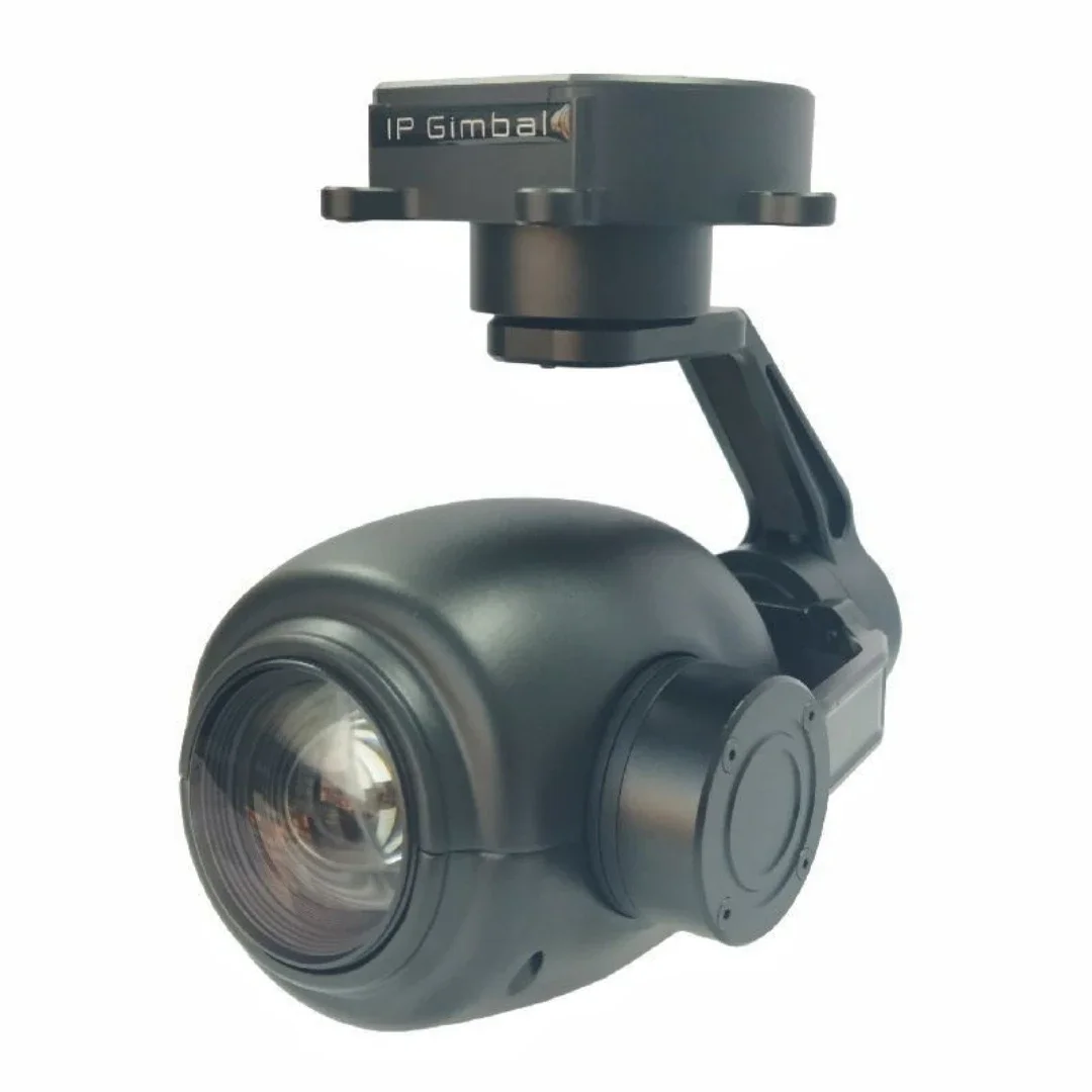 30x Optical Zoom 9x Digital Zoom 1080P AI Tracking Network 3-Axis Gimbal Camera Industry Dual output