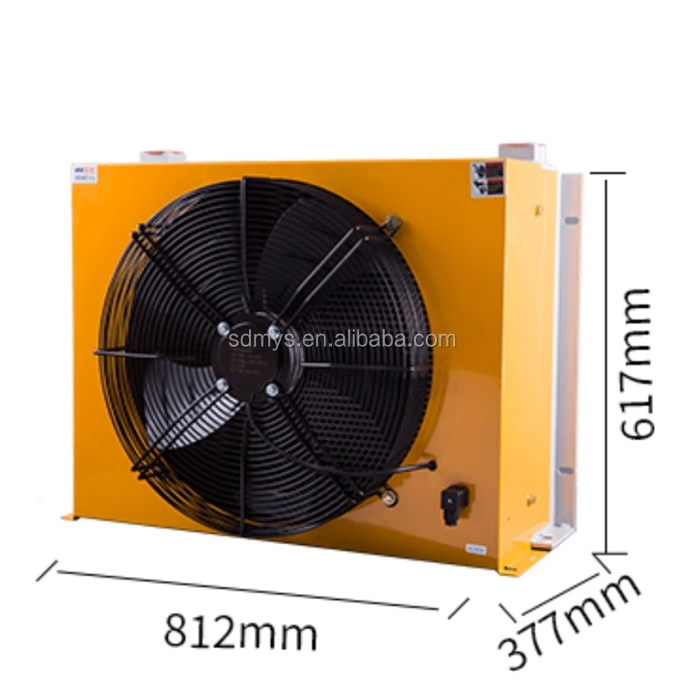 Complete range of crane radiators  AH1680T--300L  Air  heat exchanger  DC 24V fan