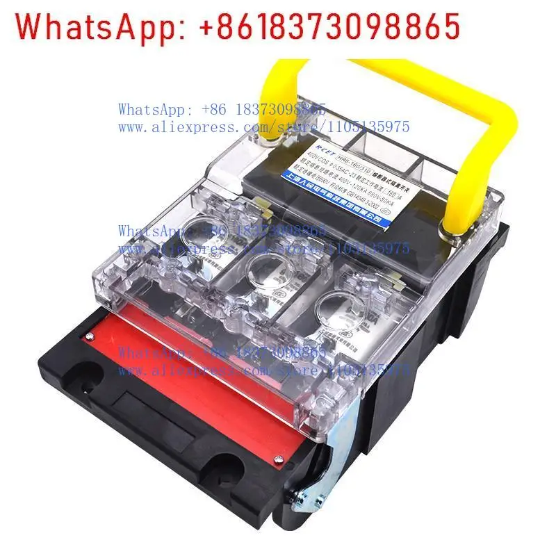 

HR6-63A 100A 160A 250A400A630A fuse type disconnector, transparent knife fuse gate