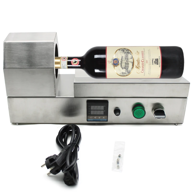 

SM-1 Film Shrink Machine 110V/220V Red Wine Rubber Cap Shrink Sealing Tool Pvc Heat Shrink Plastic Bottle Cap Shrinker