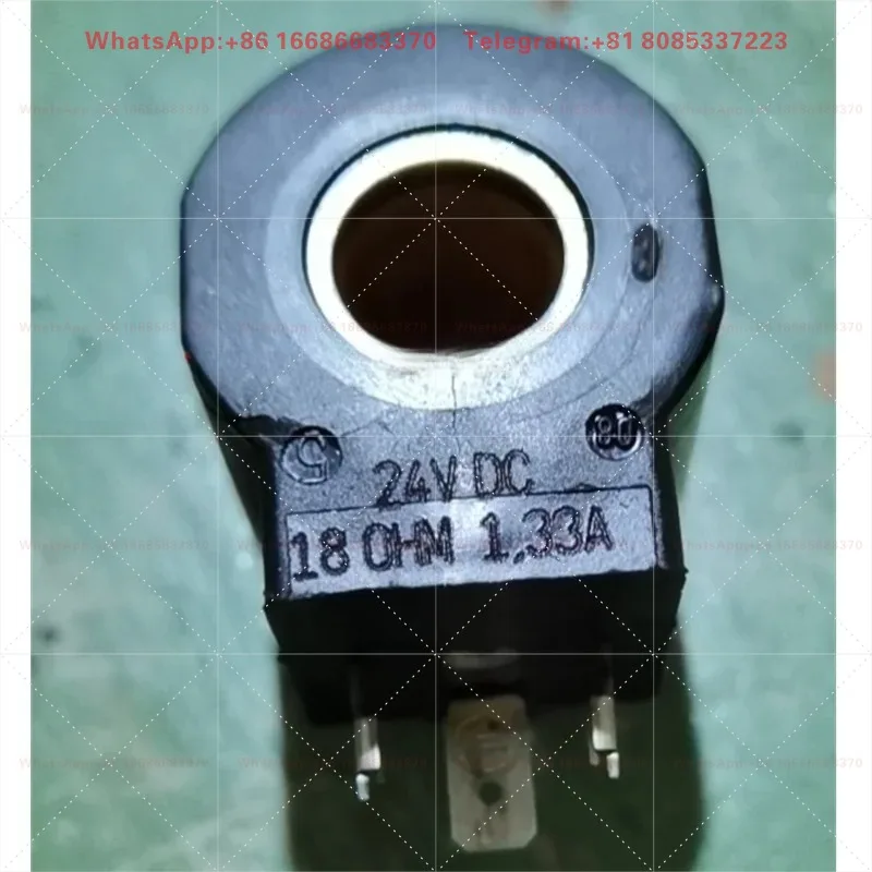 R930075750 24VDC Solenoid Valve Coil R934005309, 20.4OHM 1.33A Electromagnetic Valve Replacement Spare Parts