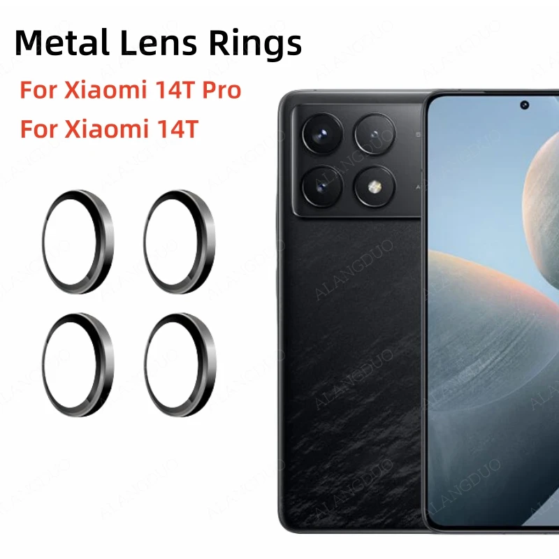 Metal Lens Protector For Xiaomi 14T Pro 13T Anti Fall Lens Cover For Xiaomi Mi 14tpro 13t Lens Protective Glass For Mi 14t