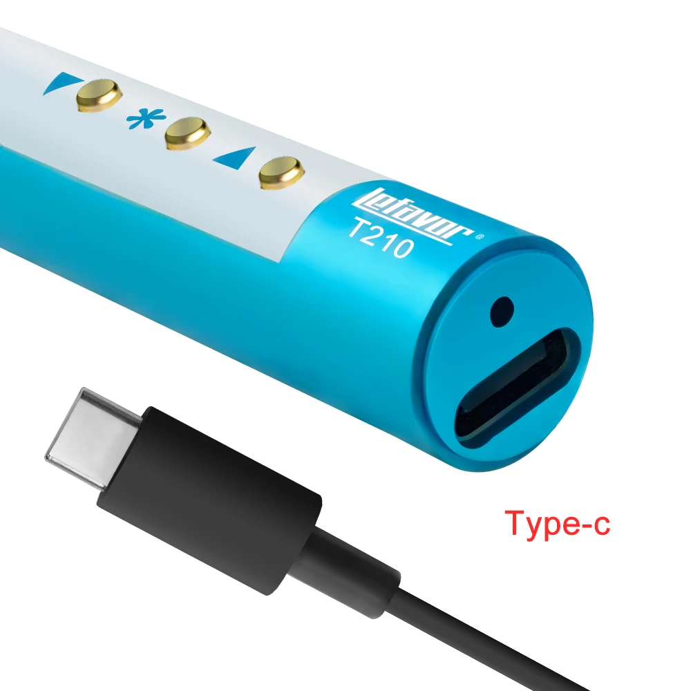 QC/PD Powered Lötkolben T210.JBC210 Mini Heizung Block Tragbare Digital Display USB Konstante Temperatur Reparatur CPU Solder