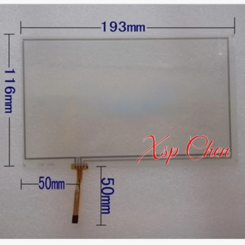 Imagem -04 - Display Lcd de Tela 192*117 mm Painel Toque Digitador Hsd080idw1-c01 Hsd080idw1-a00 Hsd080idw1-c00 Hsd080idw1