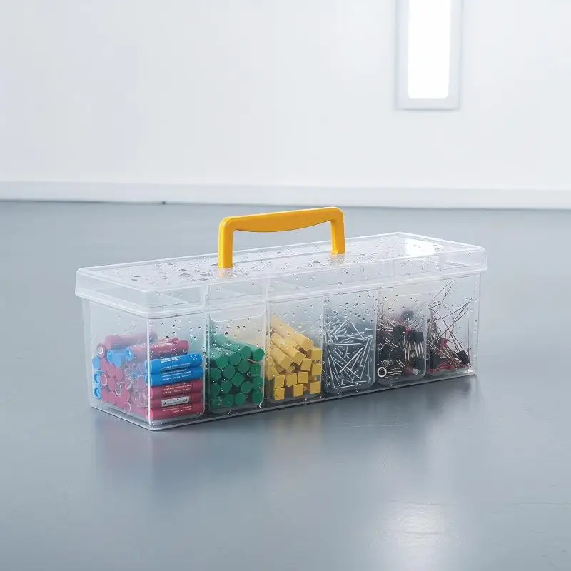 1/7pcs Tool Parts Storage Box Set Multi-Compartment Tool Organizer,Sorting Box For Screws,Wrenches,Hardware Accessories,and Toys
