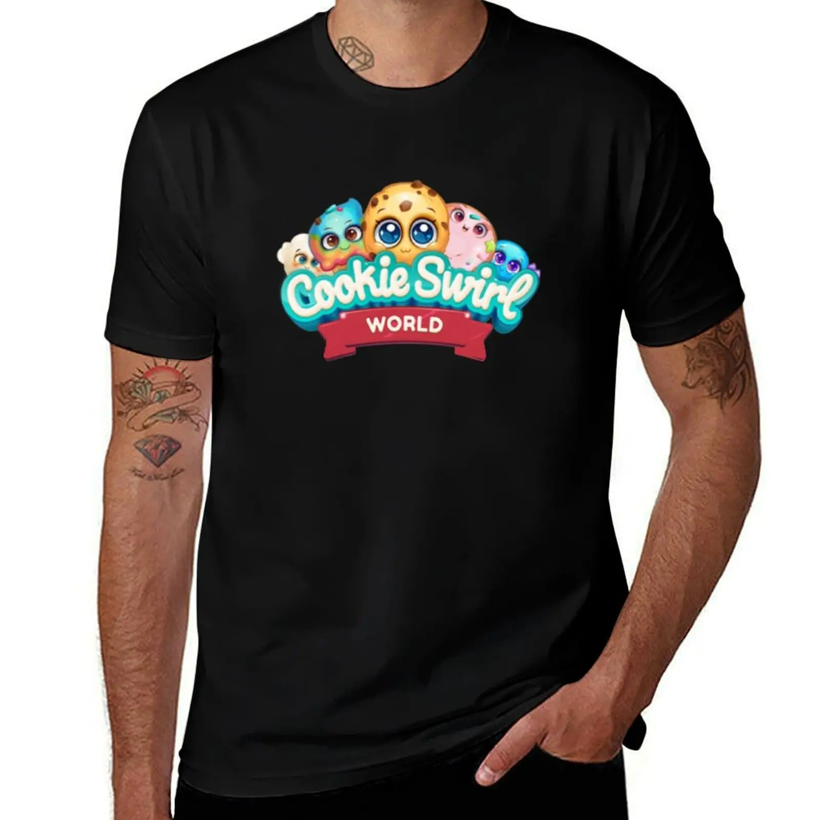 

cookieswirl c cookieswirlc T-Shirt man t shirt luxury graphic t shirts for man T-Shirt
