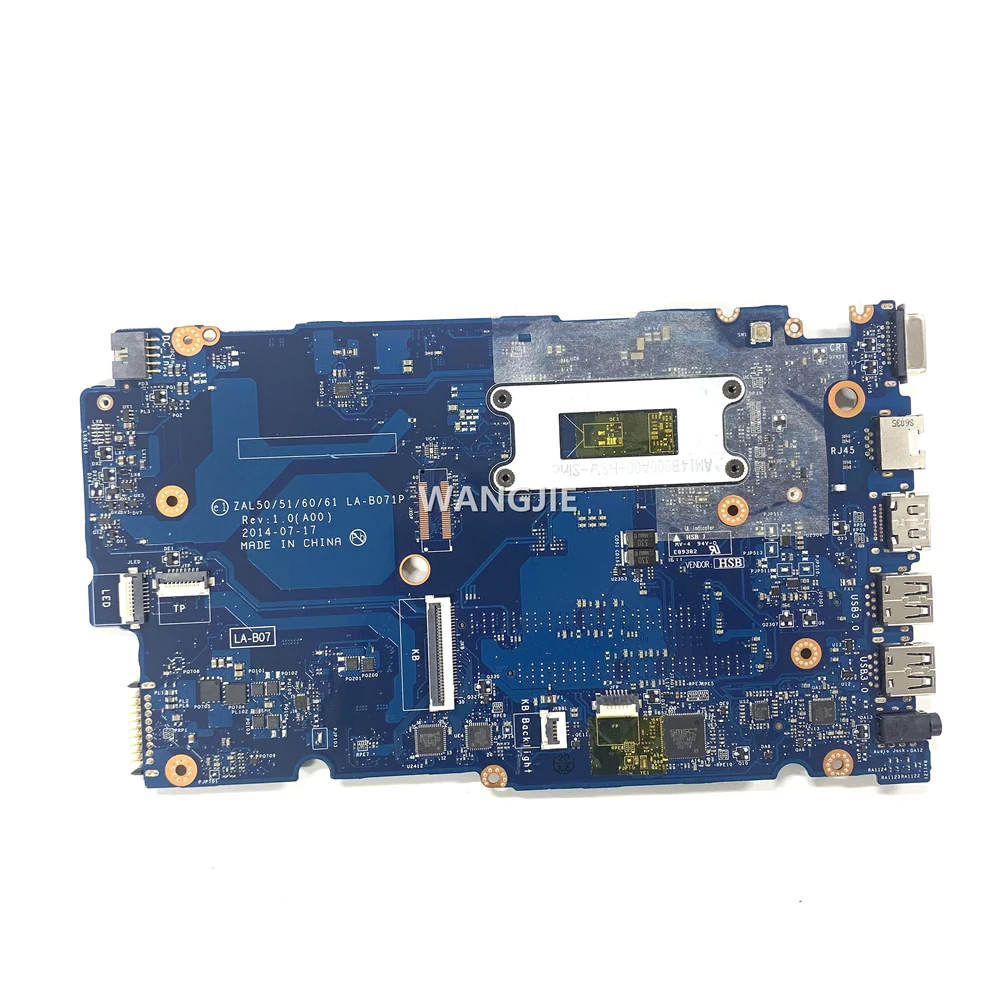 For Dell Latitude 3450 3550 Laptop Motherboard With Core SR1EN i3-4030U CN-0D1WHF 0D1WHF D1WHF LA-B071P DDR3L