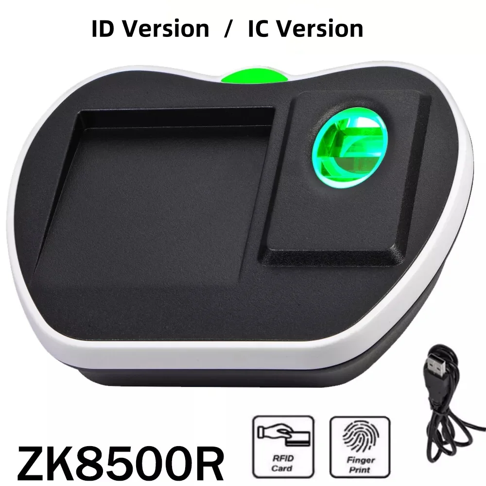 

ZK8500R USB Biometric Fingerprint Scanner 13.56MHz MF125KHz ID RFID Card Reader Writer for Access Control Time Attendance System