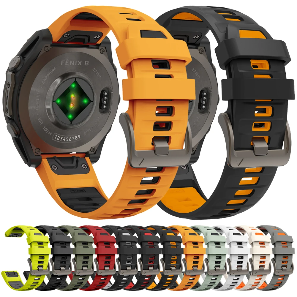 yZ[zGarmin fenix 8 E 7 7X 6 6X Pro 5X 5 PlusAForerunner 955 965 970ATactix 8Ή NCbNtBbgVRXgbv 22mm/26mm EHb`oh uXbg