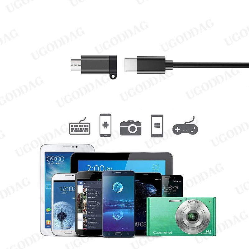 Typ C zu Micro USB Kabel Typ C zu USB 3,0 otg Adapter für MacBook pro Xiaomi Huawei Samsung Telefon Ladekabel Ladegerät