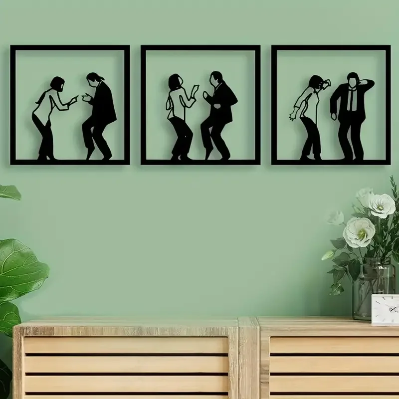 DDPNKL 3-Piece Metal Novel Low - Home Decor Enthusiast ulasan dan harga