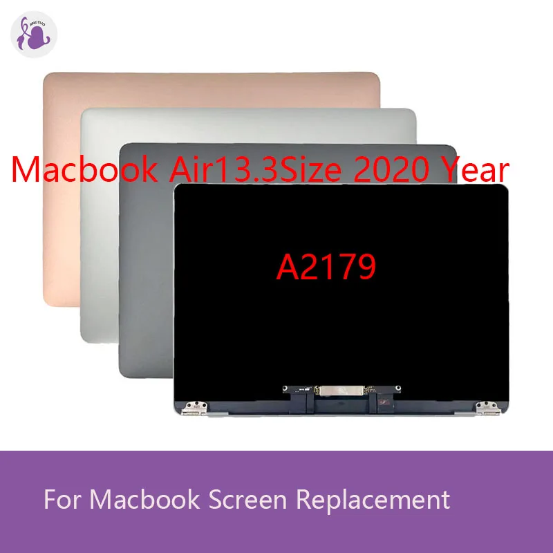 

New Laptop LCD Display Assembly for Macbook Air A2179 13.3 Size 2019-2020 Gold Gray Silver